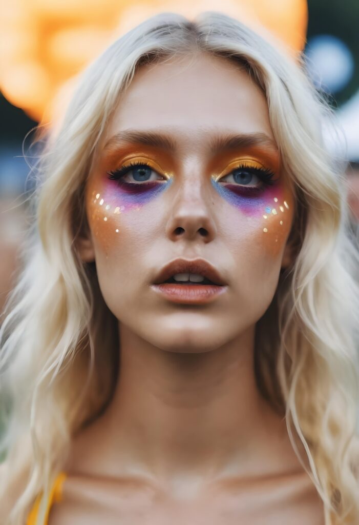 Pride makeup