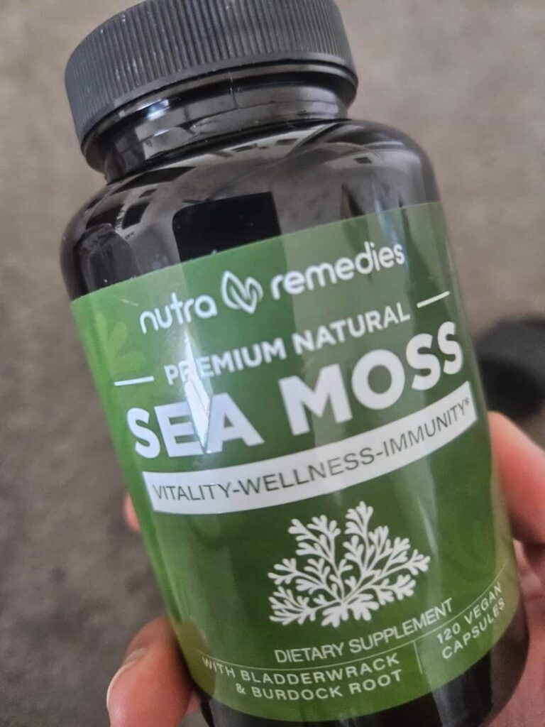 Sea moss gummies