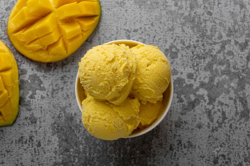  propitious mango ice cream