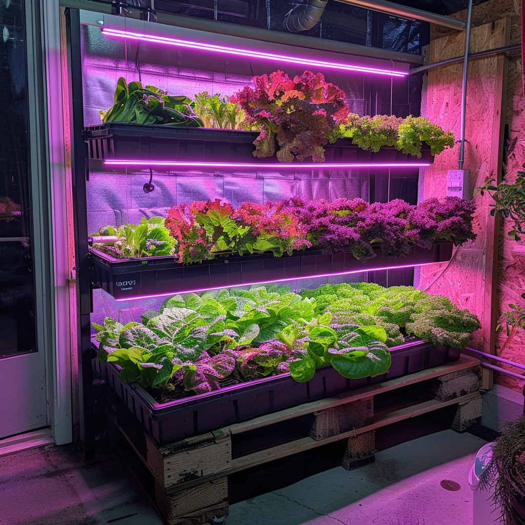 indoor vegetable garden