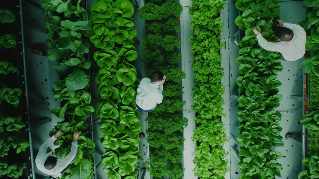 indoor vegetable garden