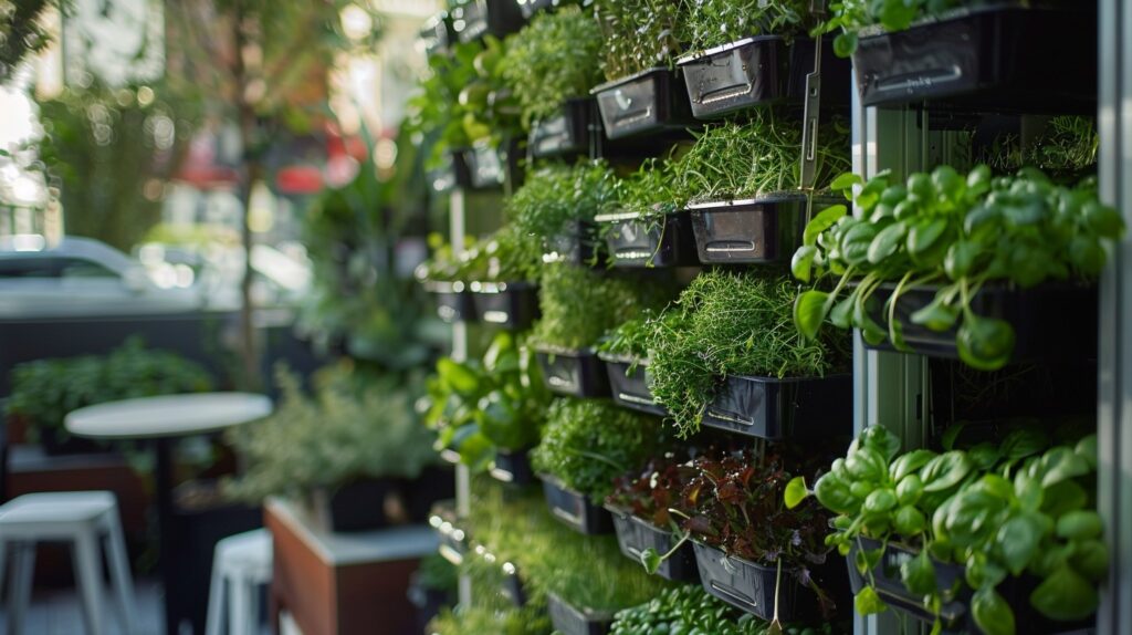 indoor vegetable garden